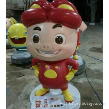 cute cartoon statue,cartoon artwork